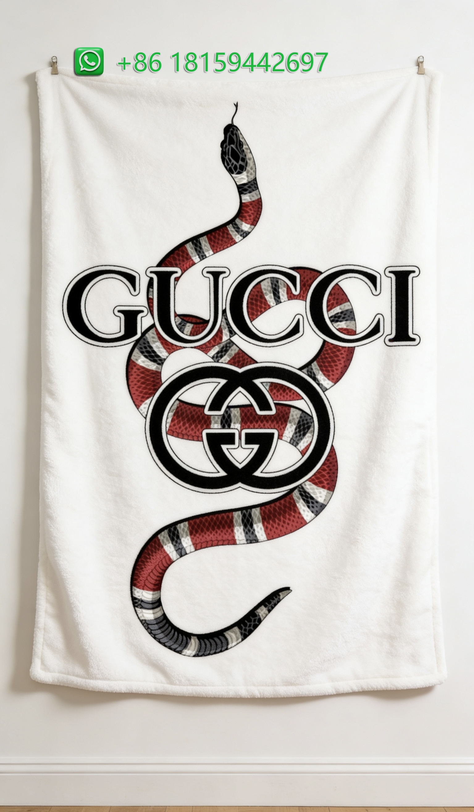 Gucci Throw Blankets